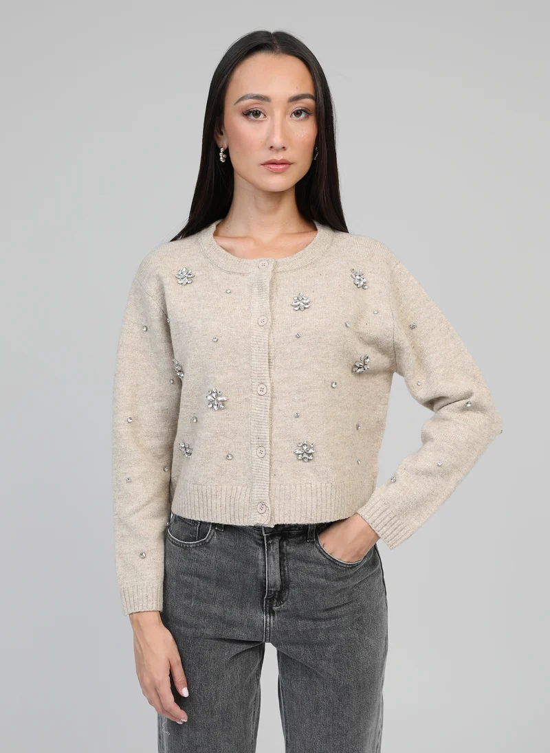 GILET NORINE beige