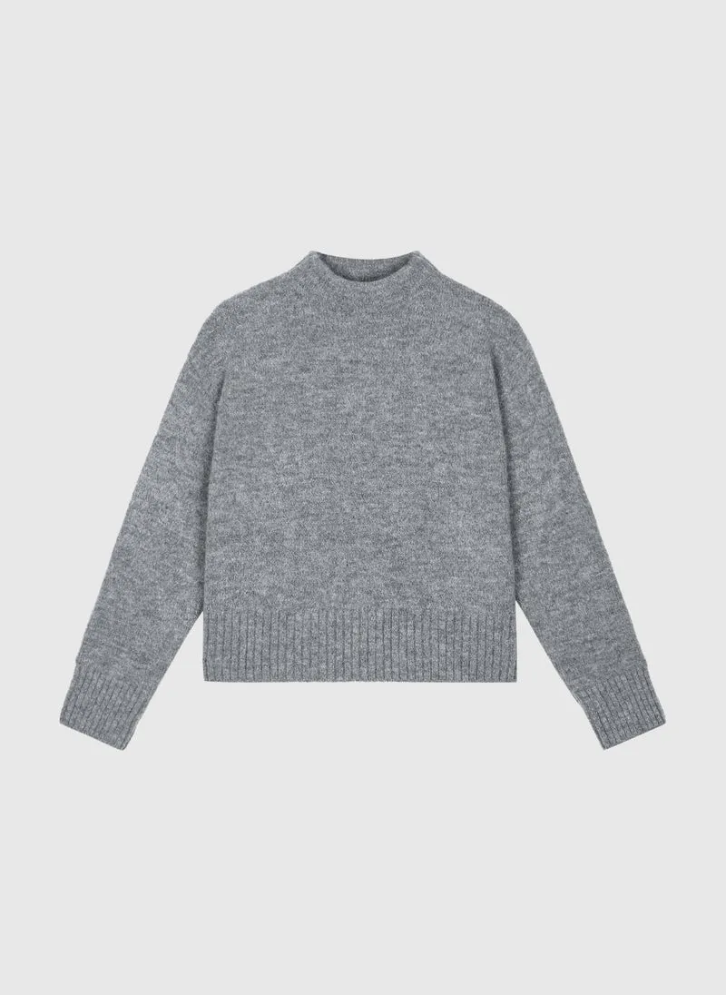 PULL LORANA gris chiné