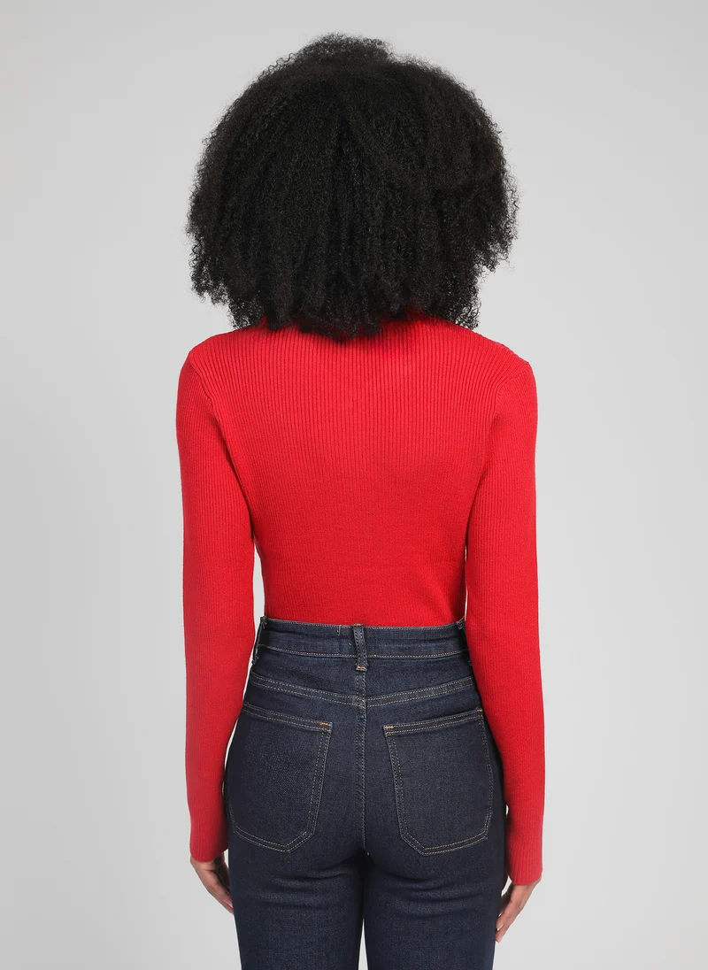 PULL NABI rouge