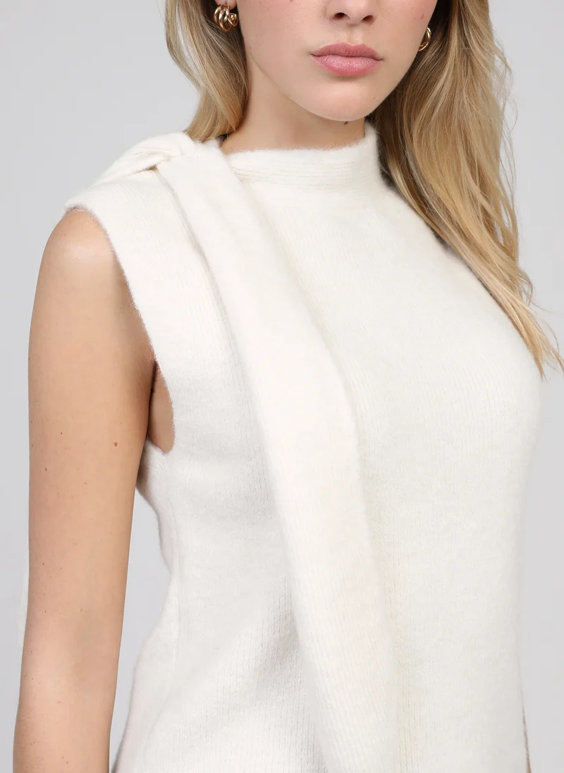 PULL LABIANI M ecru