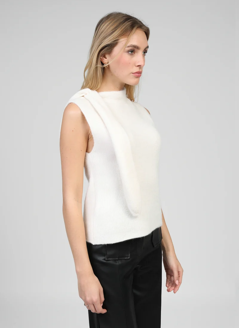 PULL LABIANI M ecru