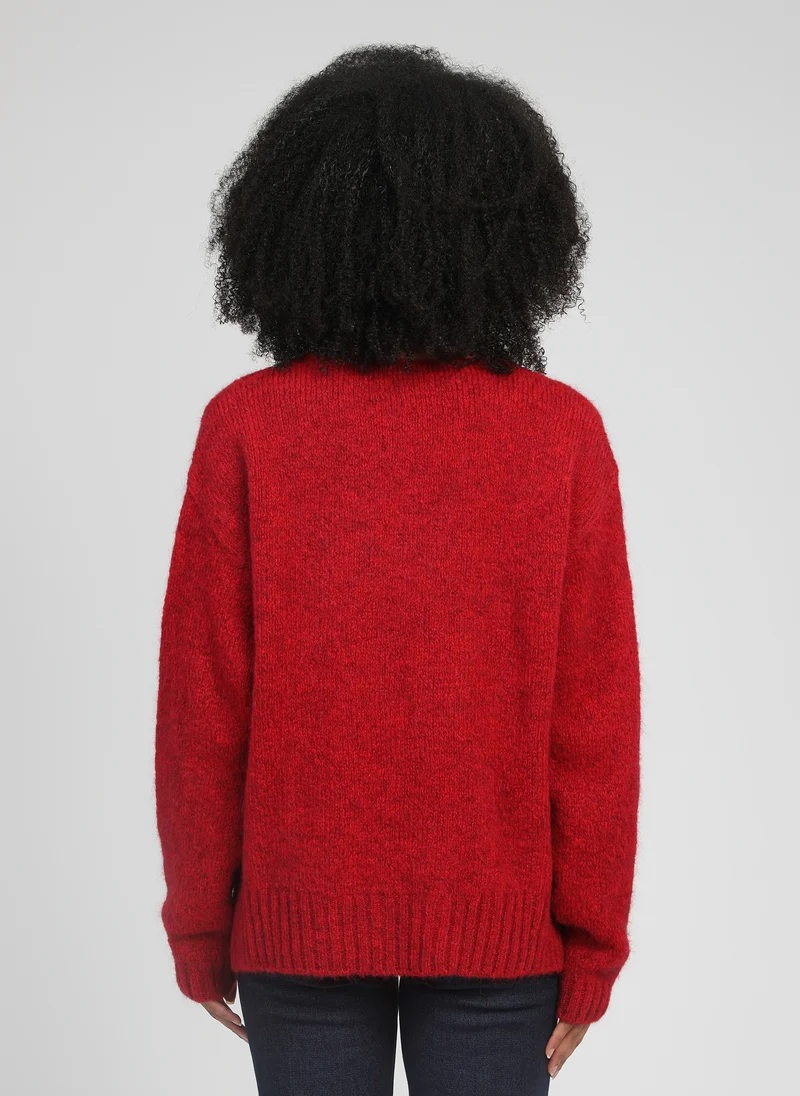 PULL LENOLI carmin