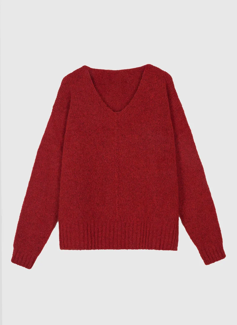 PULL LENOLI carmin