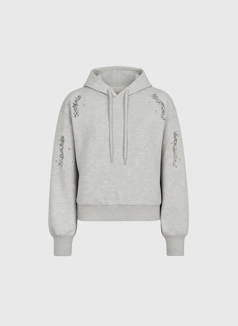SWEAT AROBY gris chiné