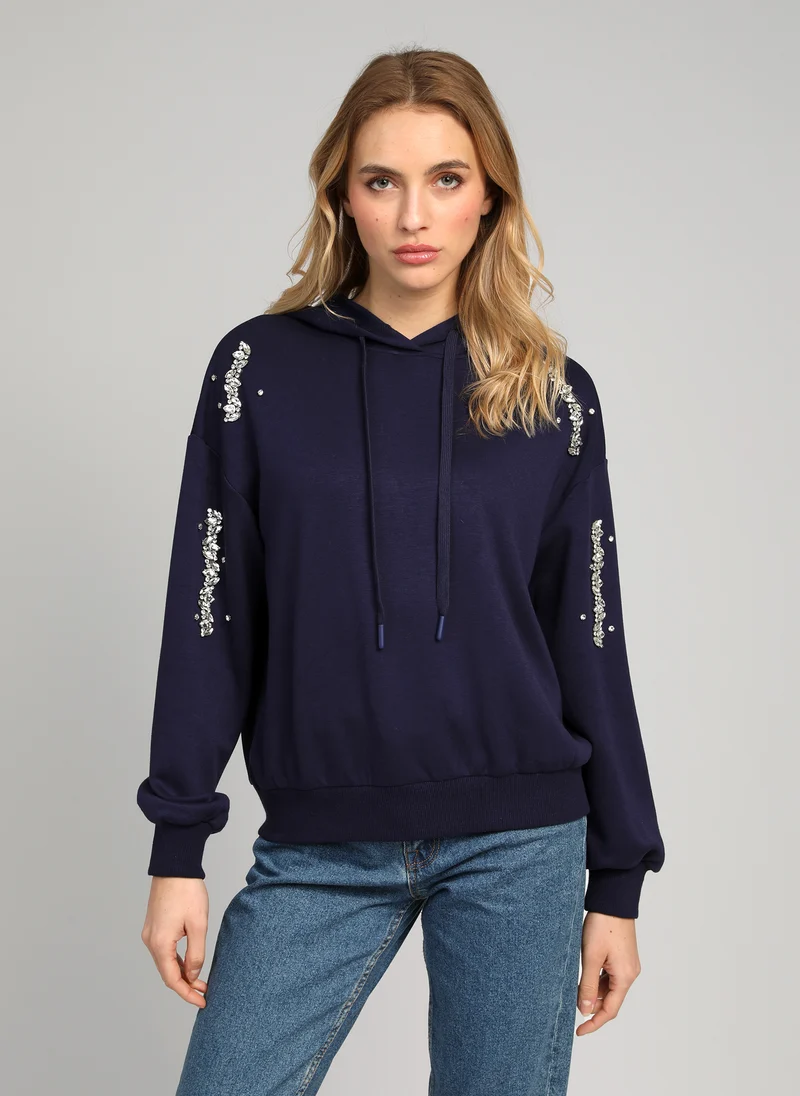 SWEAT AROBY marine