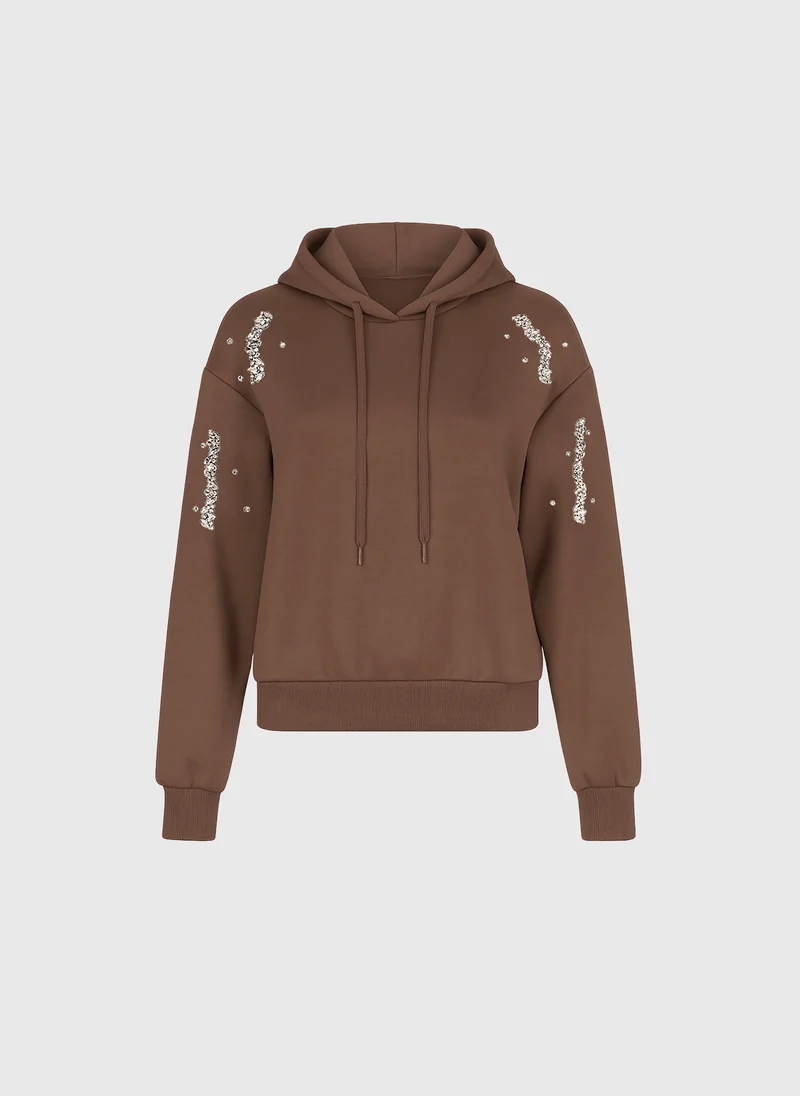 SWEAT AROBY marron