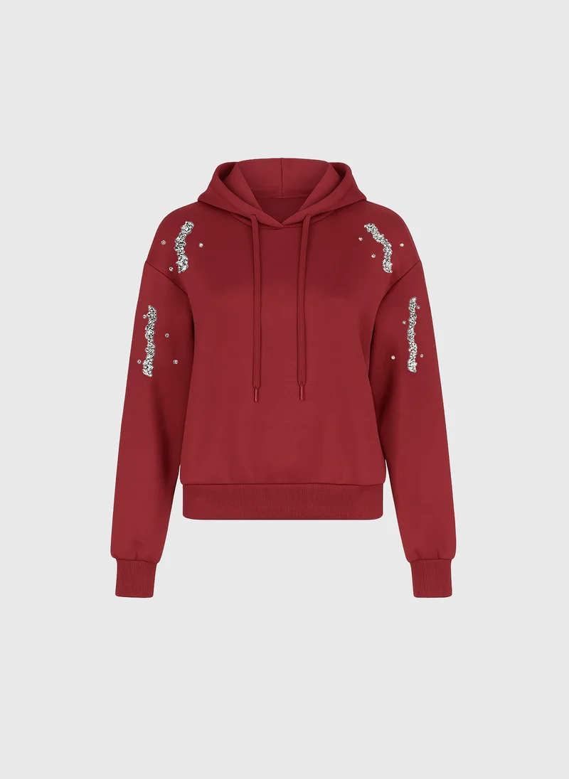 SWEAT AROBY cerise