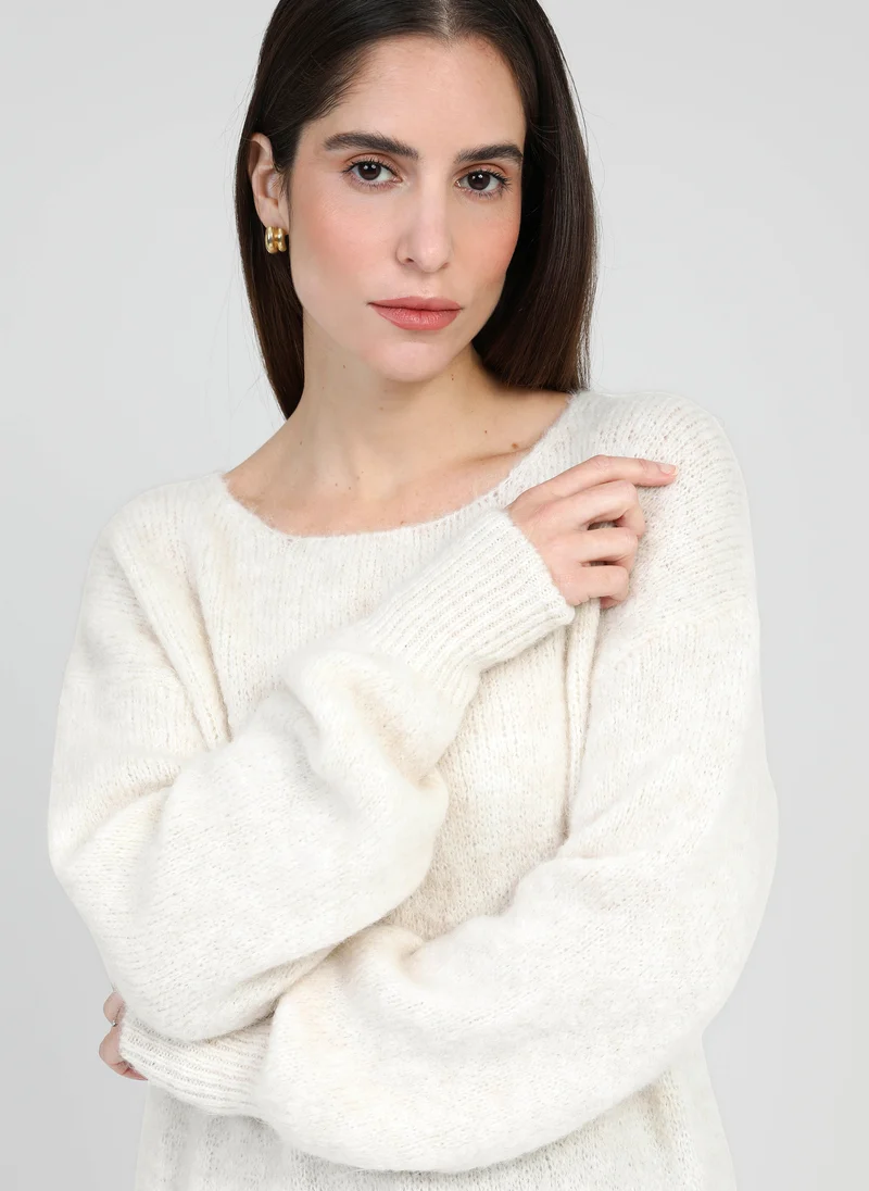 PULL LEBOUM ecru