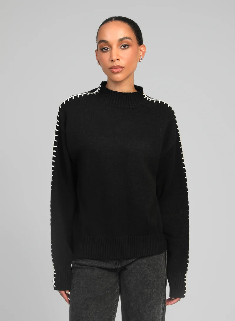 PULL NISSYA noir