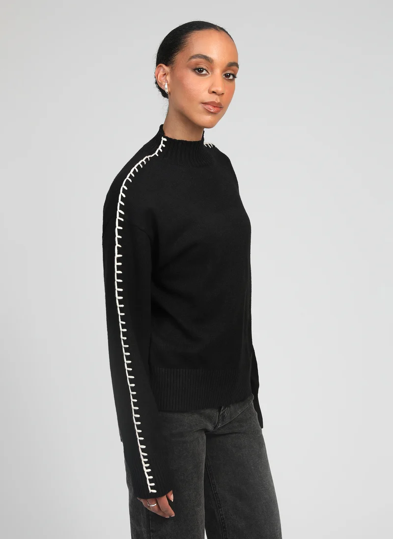 PULL NISSYA noir