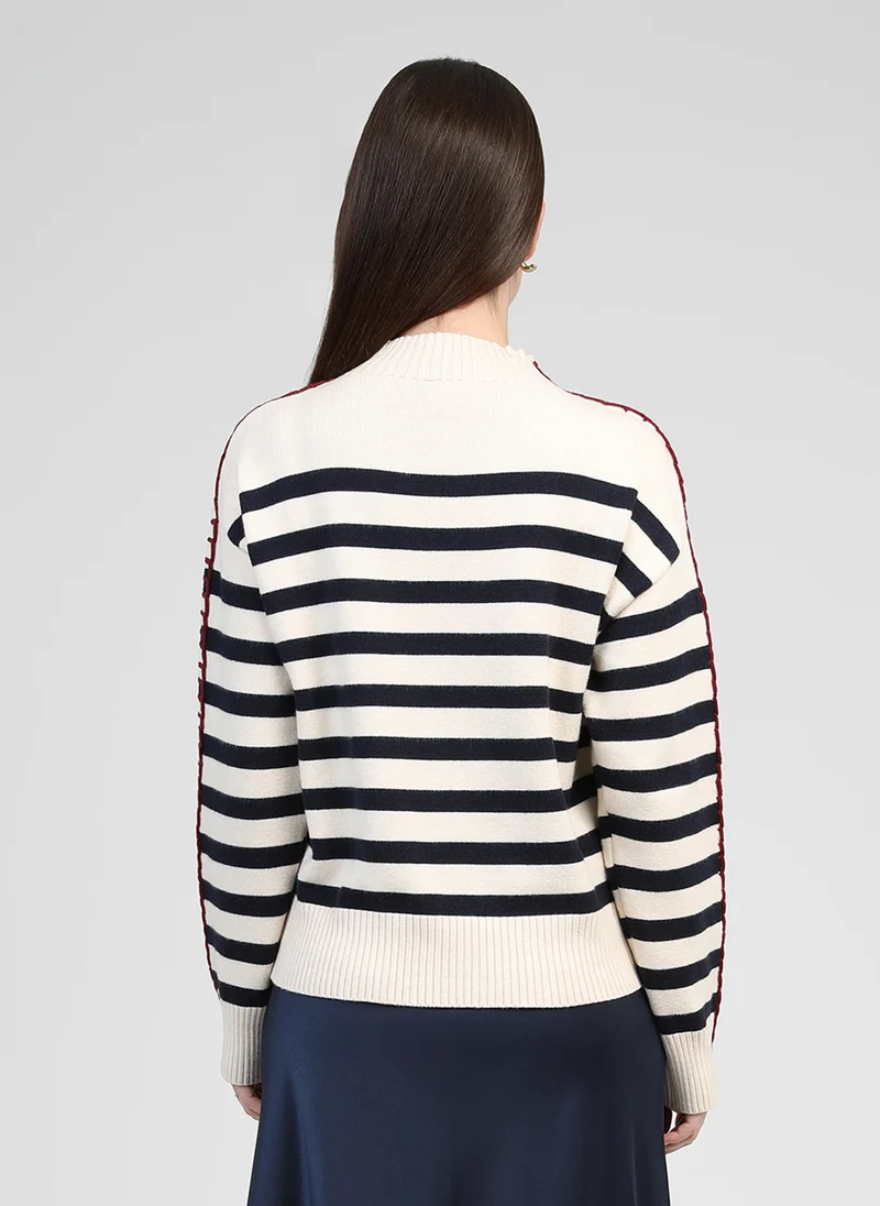 PULL NISSARA ecru