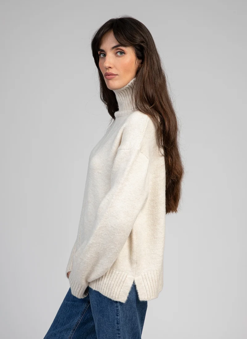 PULL LIPY écru