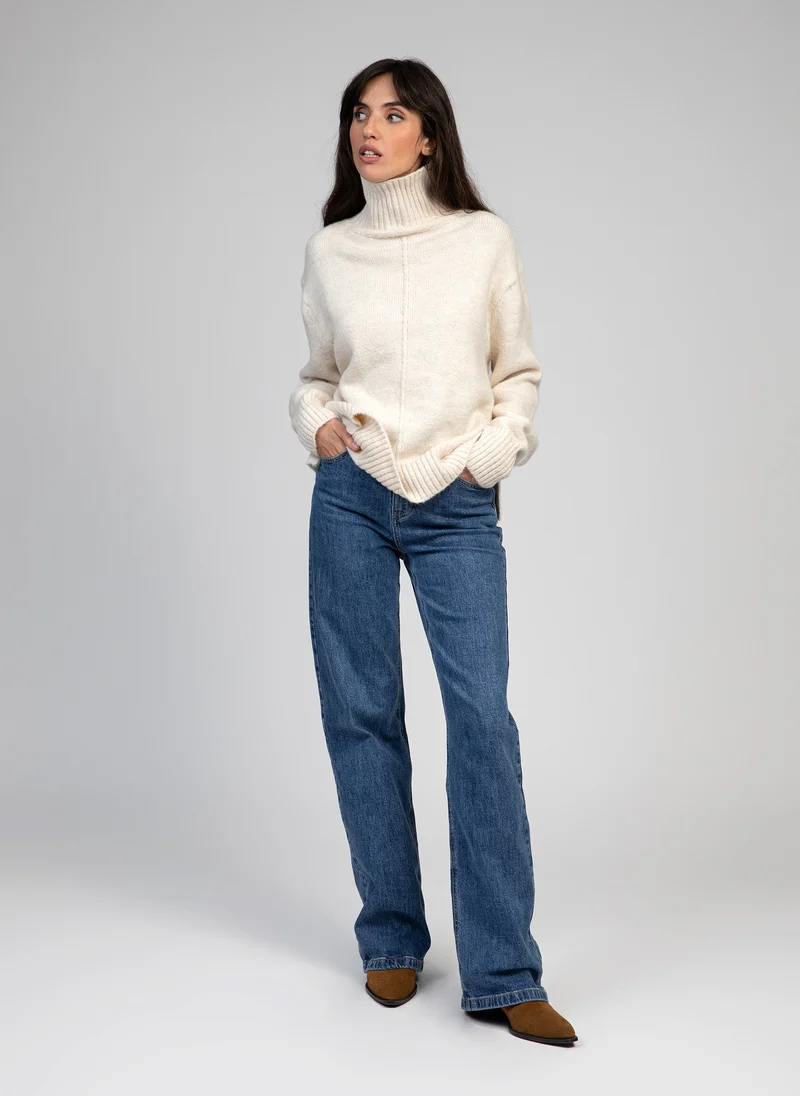 PULL LIPY écru