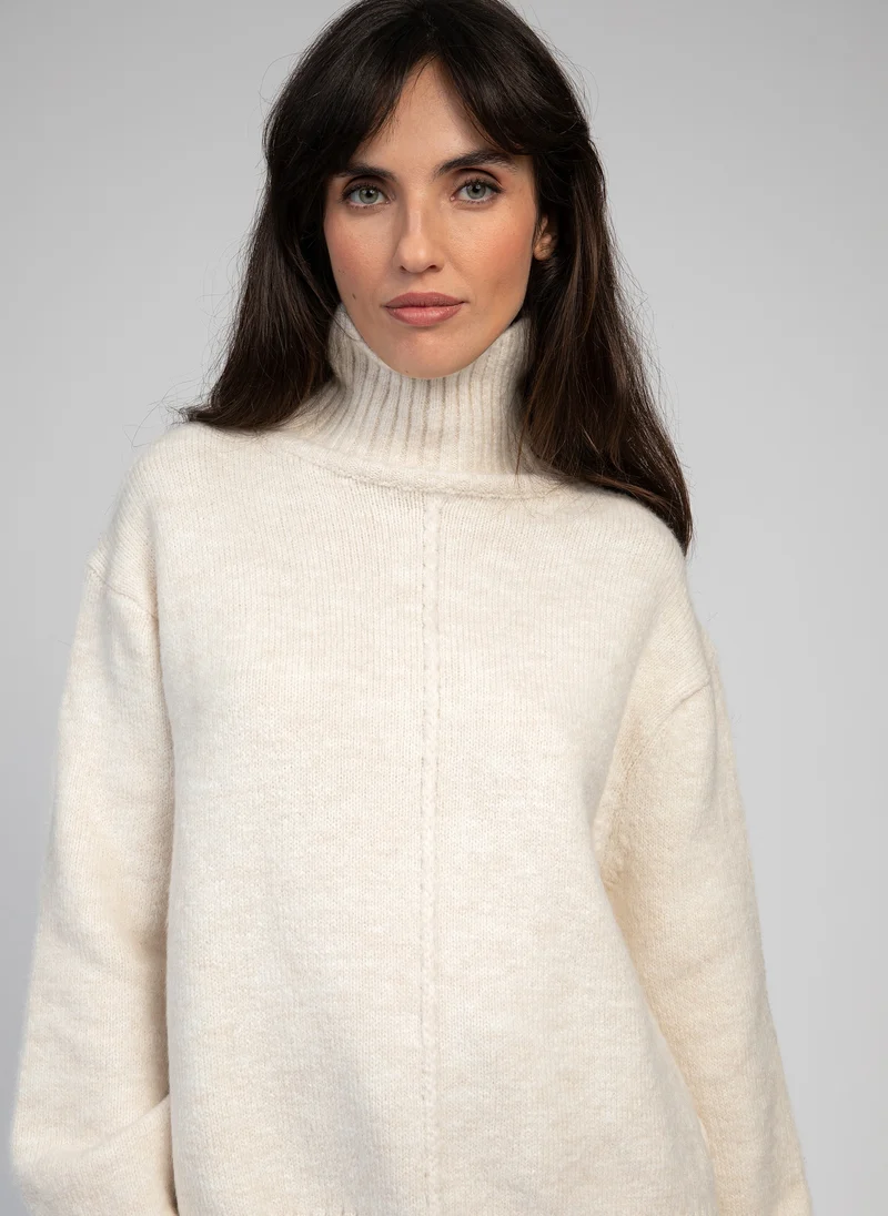 PULL LIPY écru