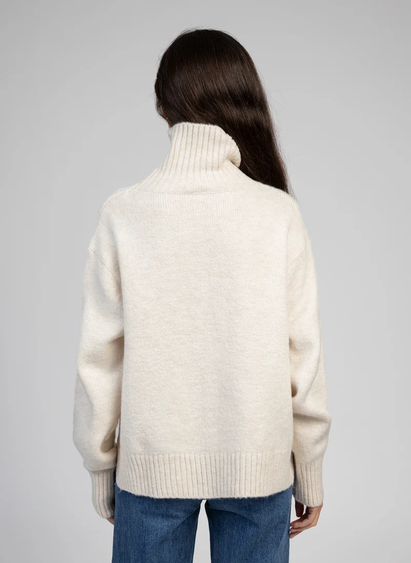 PULL LIPY écru
