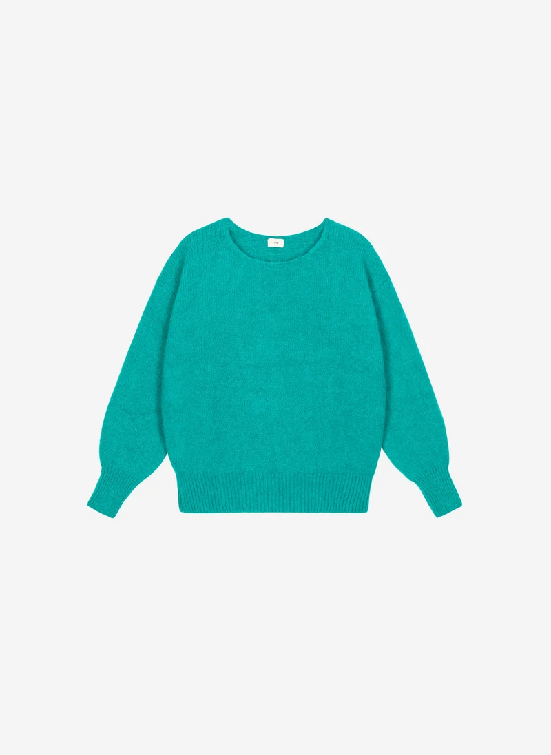 PULL LEBOUMI turquoise