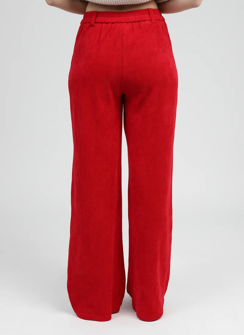 PANTALON PERDY rouge