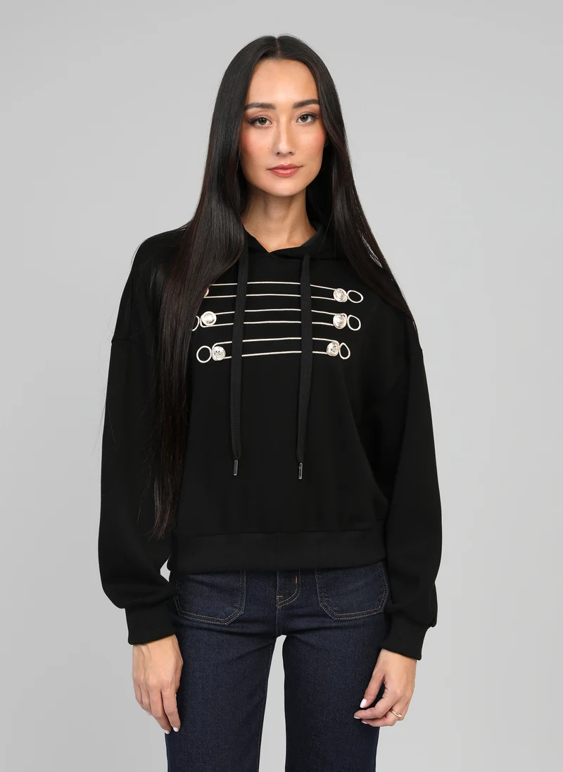 SWEAT AMIRALY noir