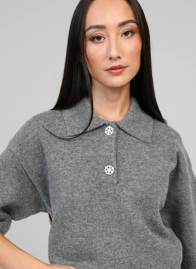 PULL NOREA gris