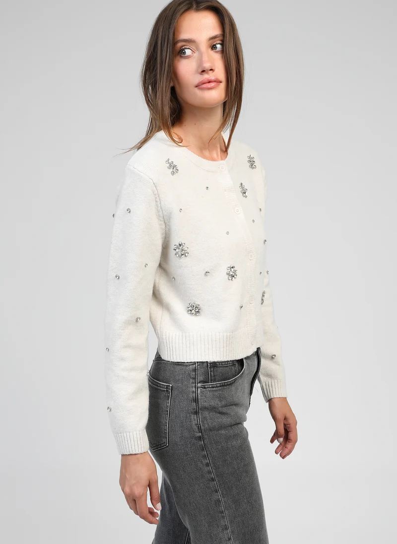 GILET NORINE ecru