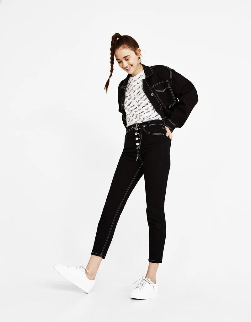 Cotton Off-the-Shoulder Tee