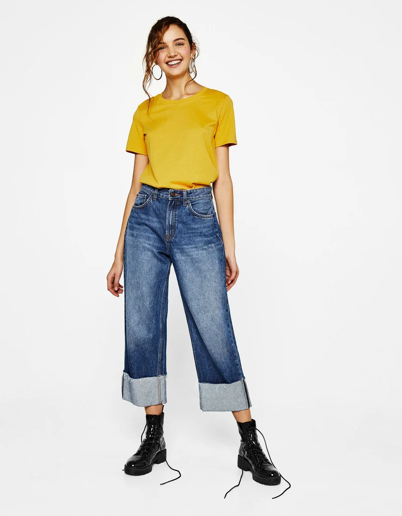 Cotton Off-the-Shoulder Tee
