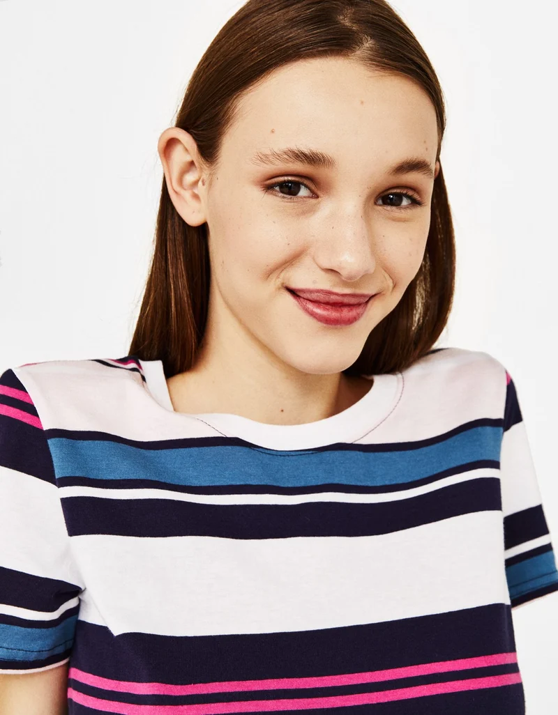 Cotton Off-the-Shoulder Tee