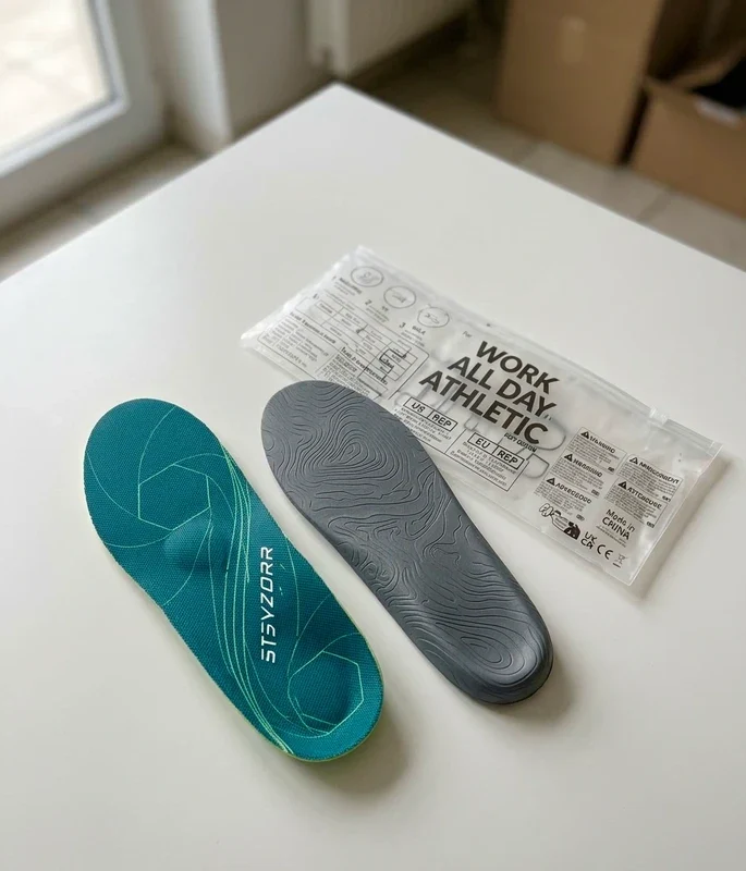 Semelles Orthopédiques Sport & Confort - Semelles Intérieures Amortissantes pour Chaussures de Travail et Athlétiques