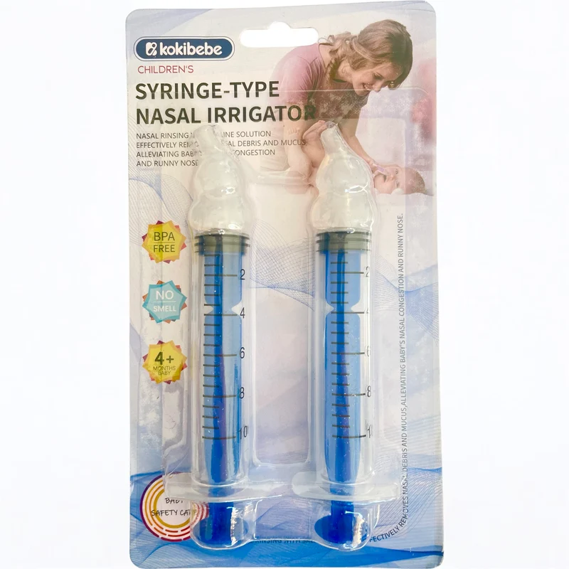 Pack de 2 Seringues Nasales Kokibebe – Hygiène & Confort Bébé