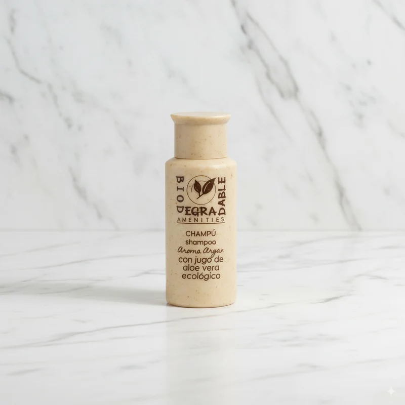 Botella Champú Biodegradable x 30 ml