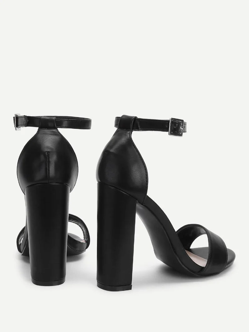 Two Part Ankle Strap Heels