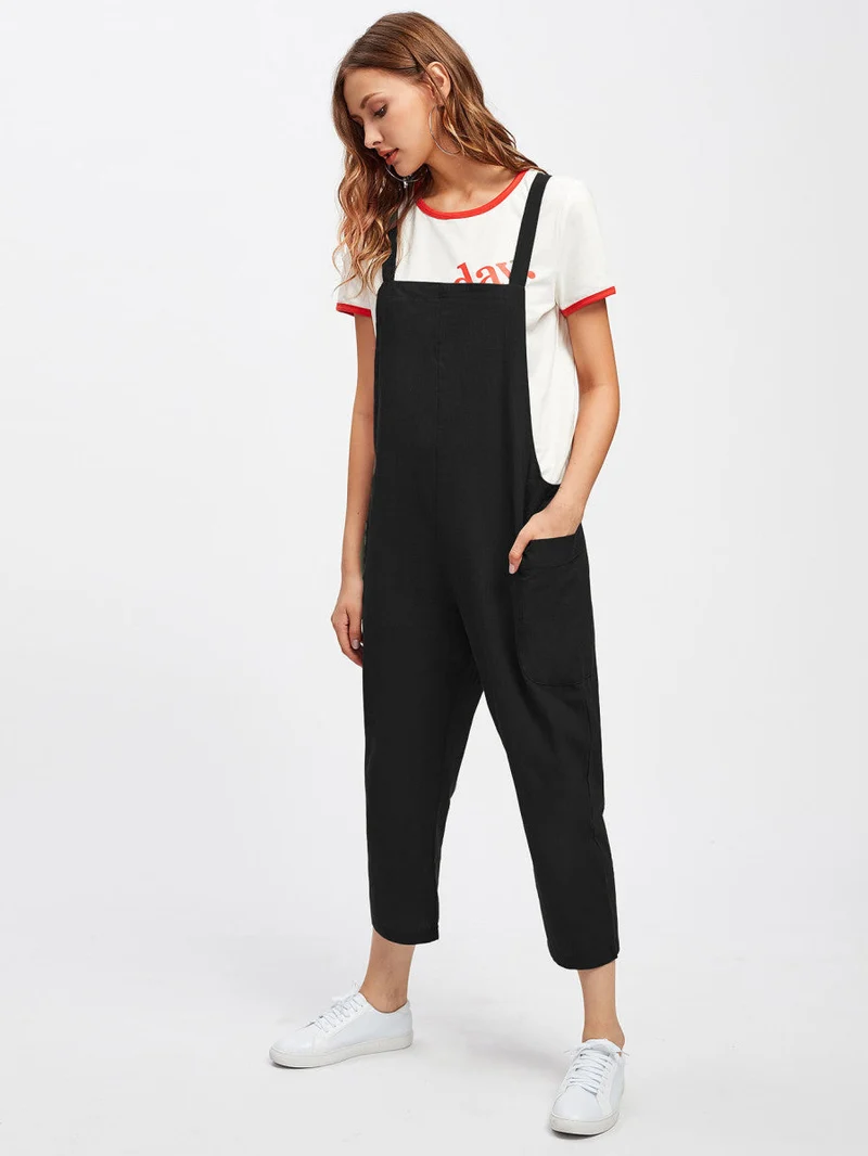 Side Pocket Overalls