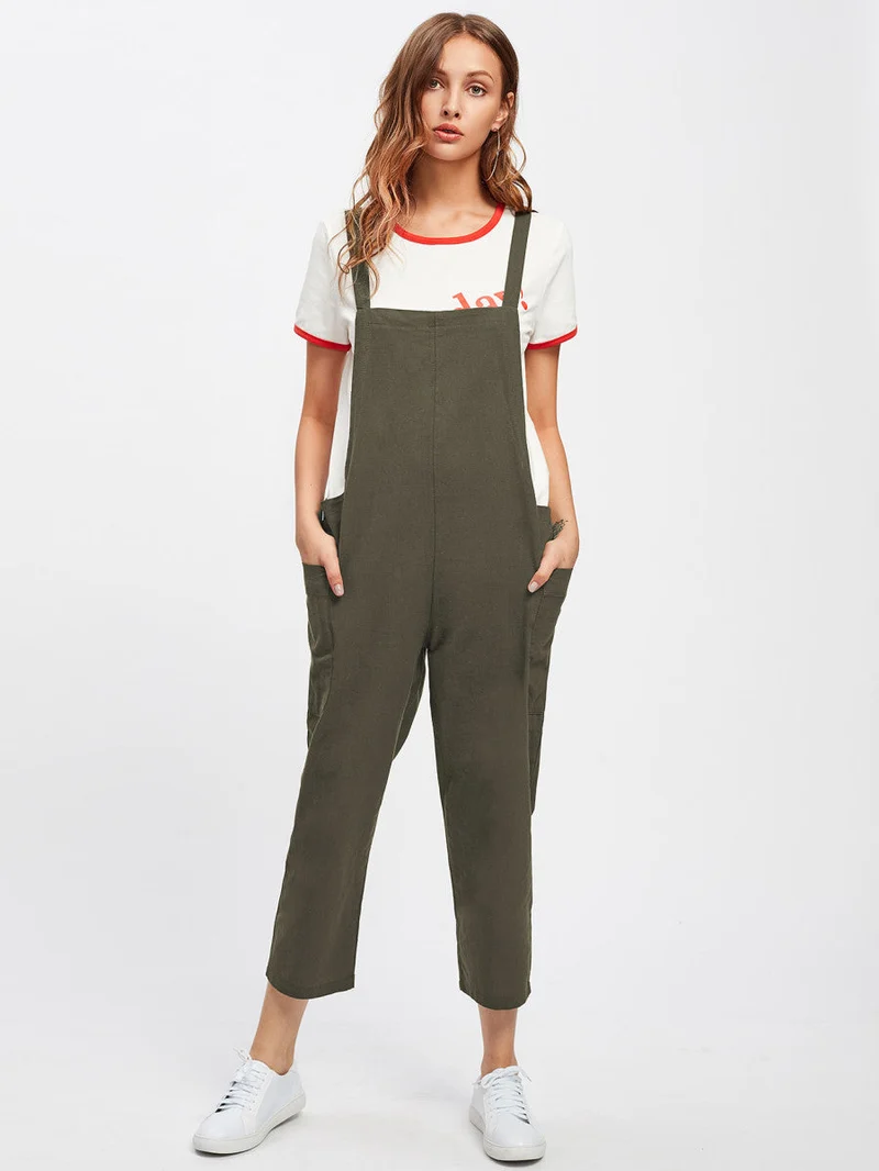 Side Pocket Overalls