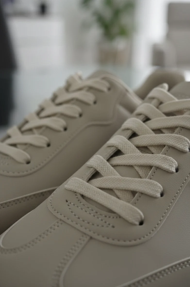 Baskets Basses Beige/Crème