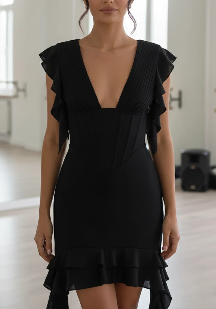 Robe mini bandage « Romance intemporelle » Fashion Nova