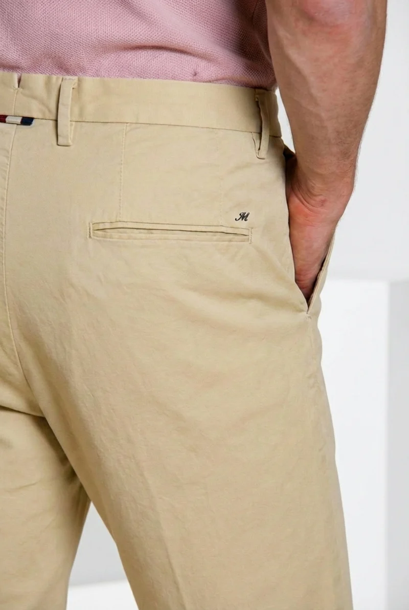 Boston pantalon chino homme en twill léger stretch relaxed fit
