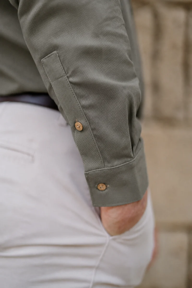 La chemise d'automne en tencel