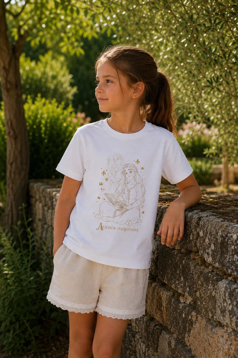 T-shirt enfant - Aliénor d'Aquitaine
