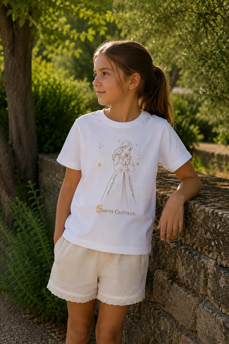 T-shirt enfant - Sainte Clotilde