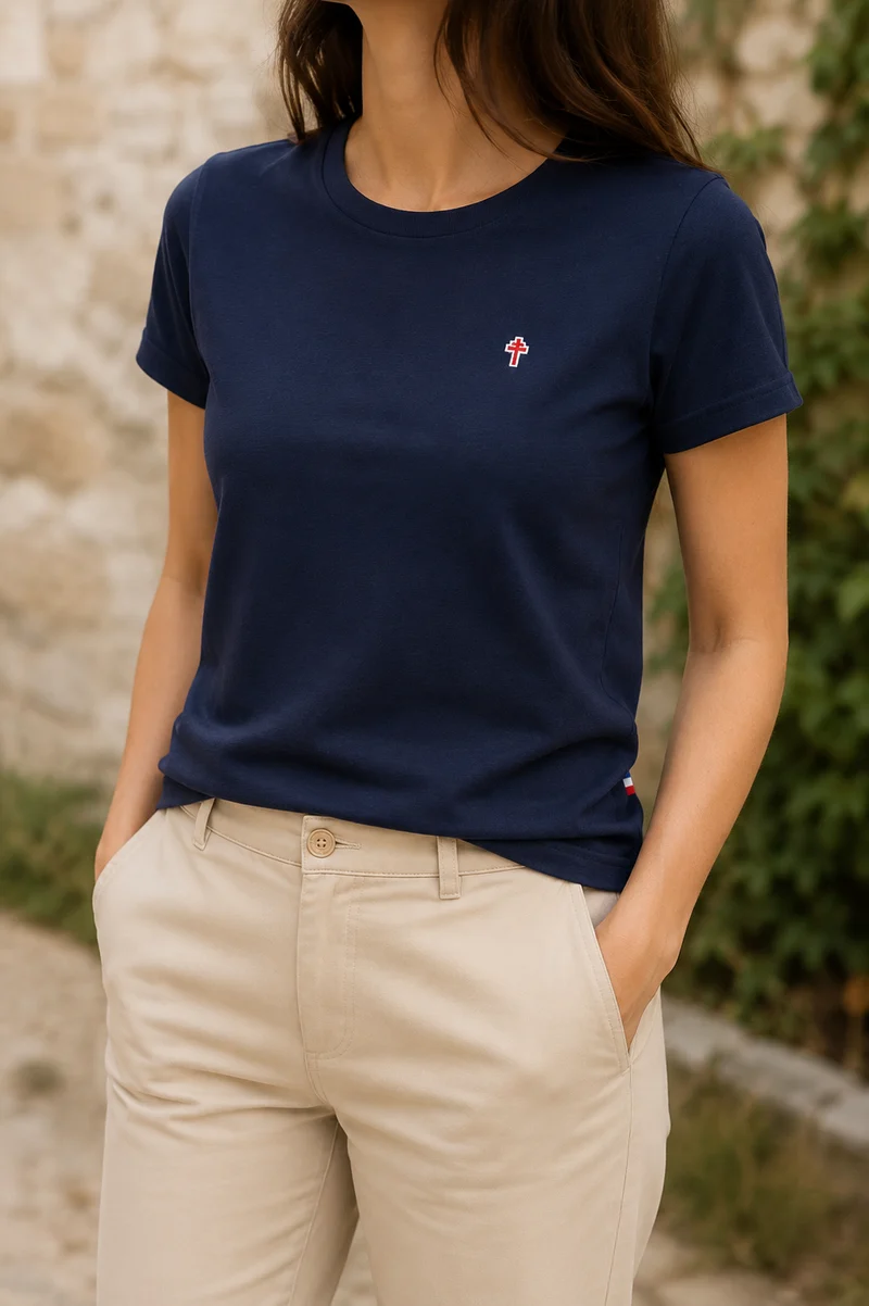 Le T-shirt Croix de Lorraine pour Elle