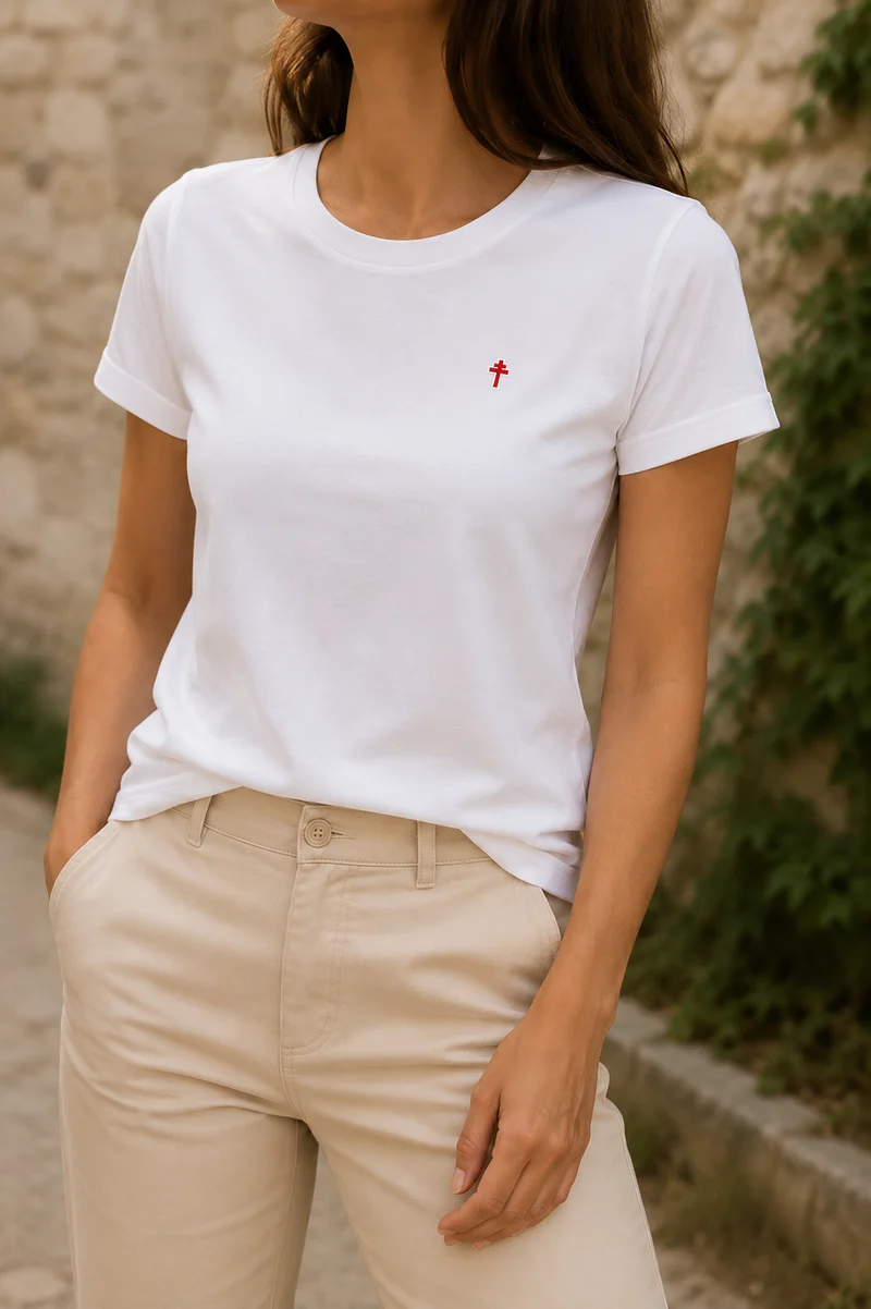 Le T-shirt Croix de Lorraine pour Elle