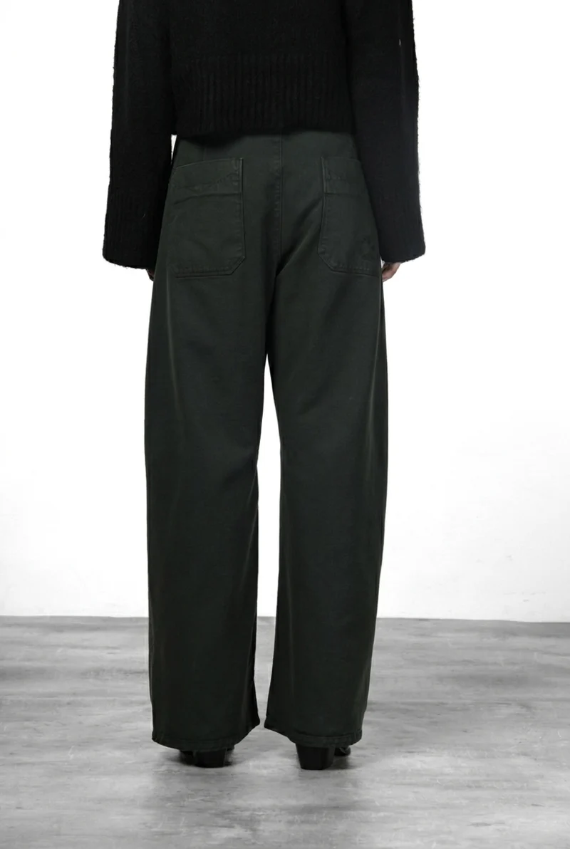 Silvye pantalon chino femme en twill balloon fit