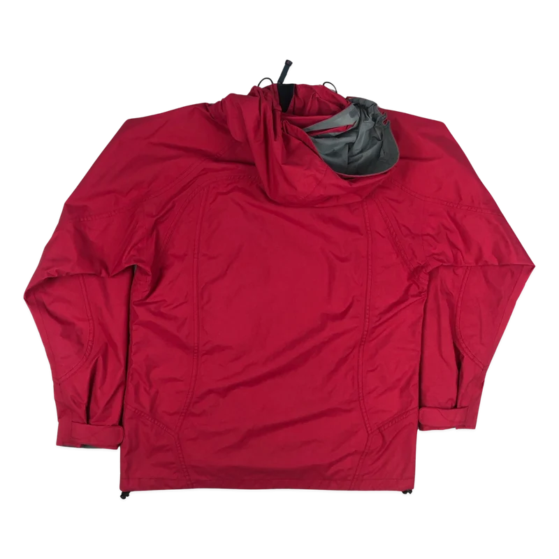 Vintage 90s Red Berghaus Zip-Up Outdoor Jacket Windbreaker Large