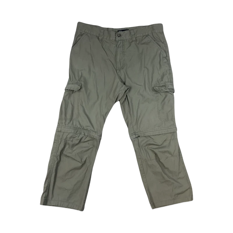 Vintage Beige Zip-off Cargo Trousers 36/26