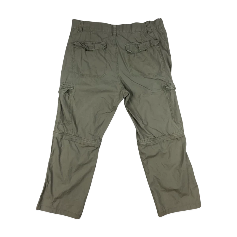 Vintage Beige Zip-off Cargo Trousers 36/26