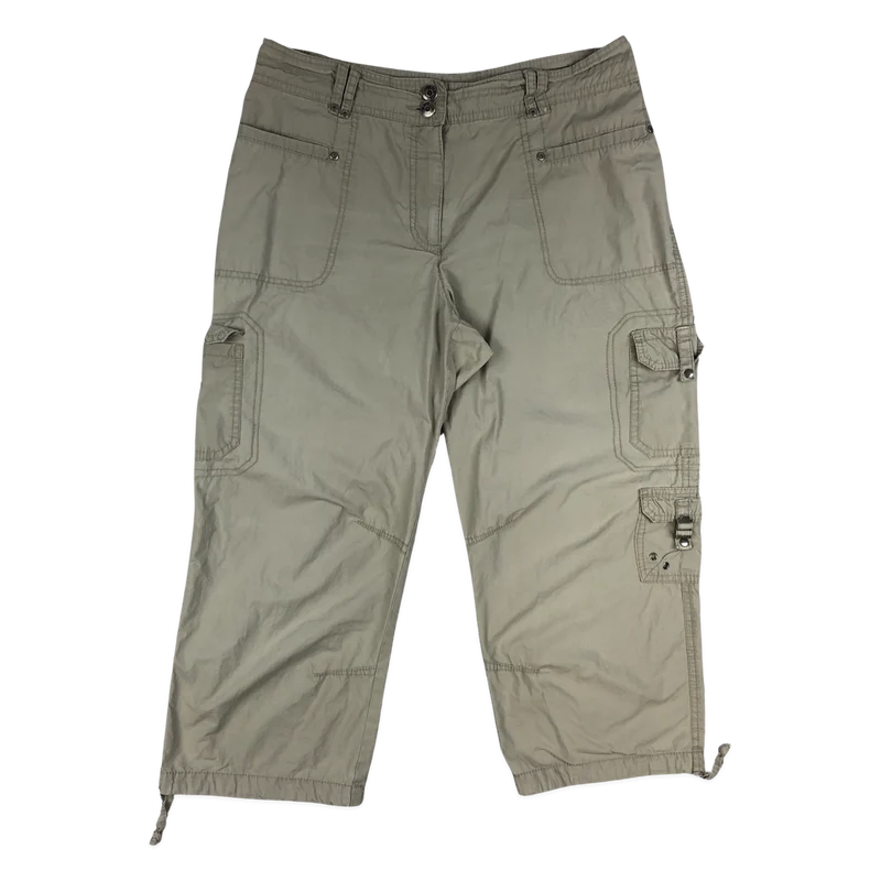 Vintage Y2K Beige Cargo Trousers 14