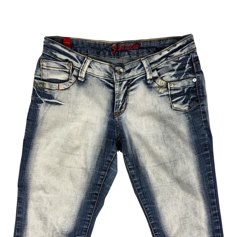 Vintage y2k Flared Blue Jeans 30W 33L