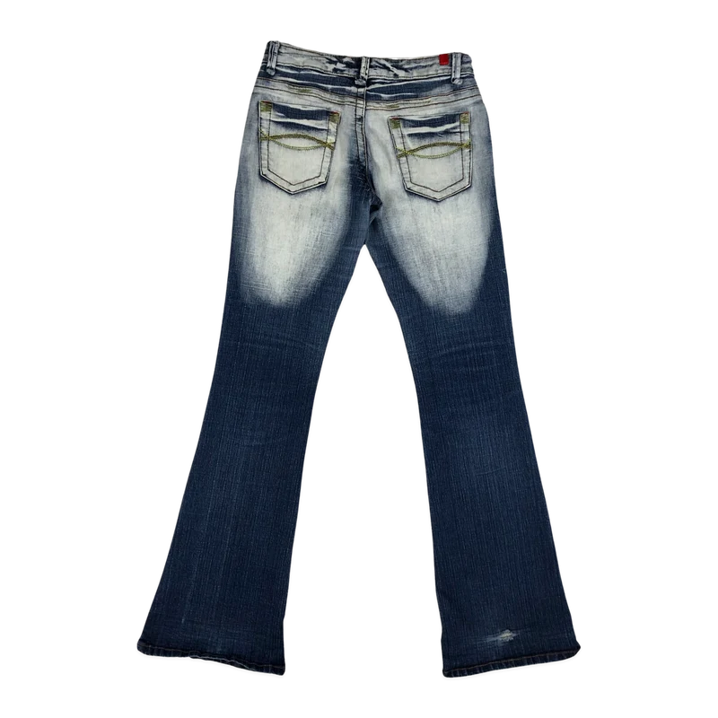 Vintage y2k Flared Blue Jeans 30W 33L