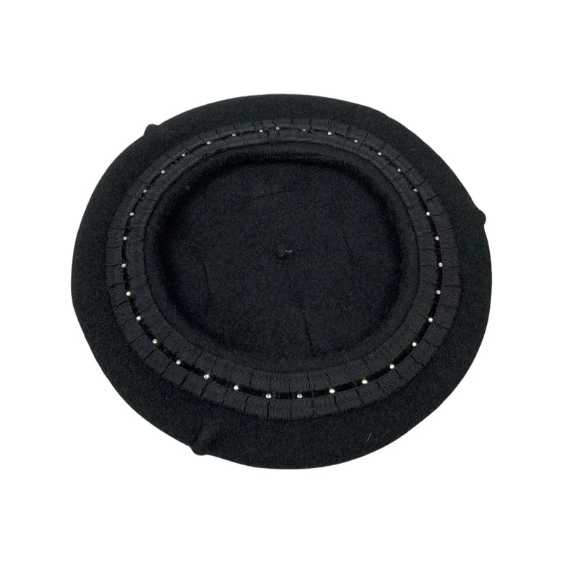 Vintage Black Beret