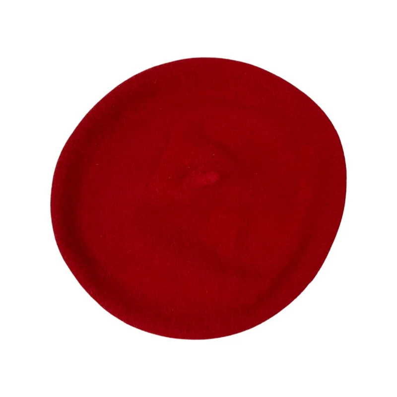 Vintage Beret Red 80s